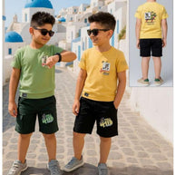 Boys T-Shirt Pant Set Wholesale in Surat | KFL-1019