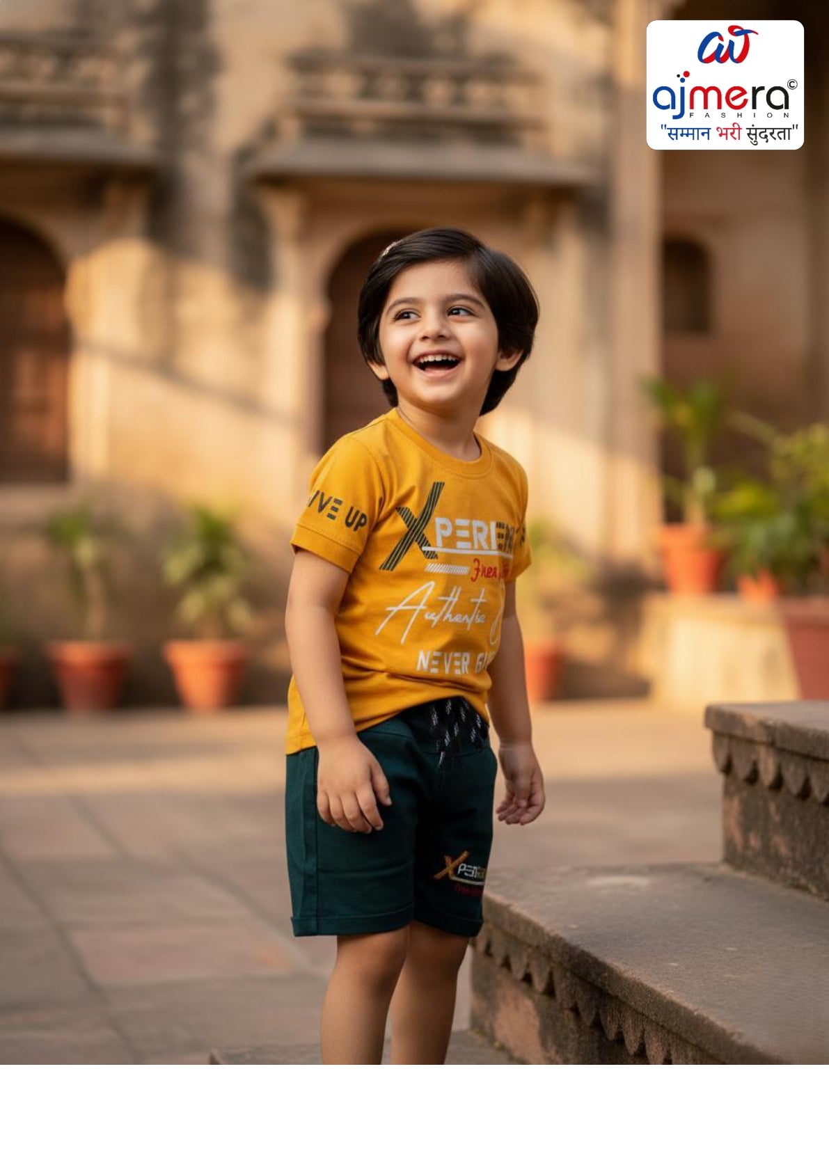 Kids T-Shirt & Pant Set Wholesale in Surat | SVN-R06