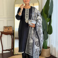 Designer Premium Ethnic Kurti Collection for Women | INDO-BB9KH396
