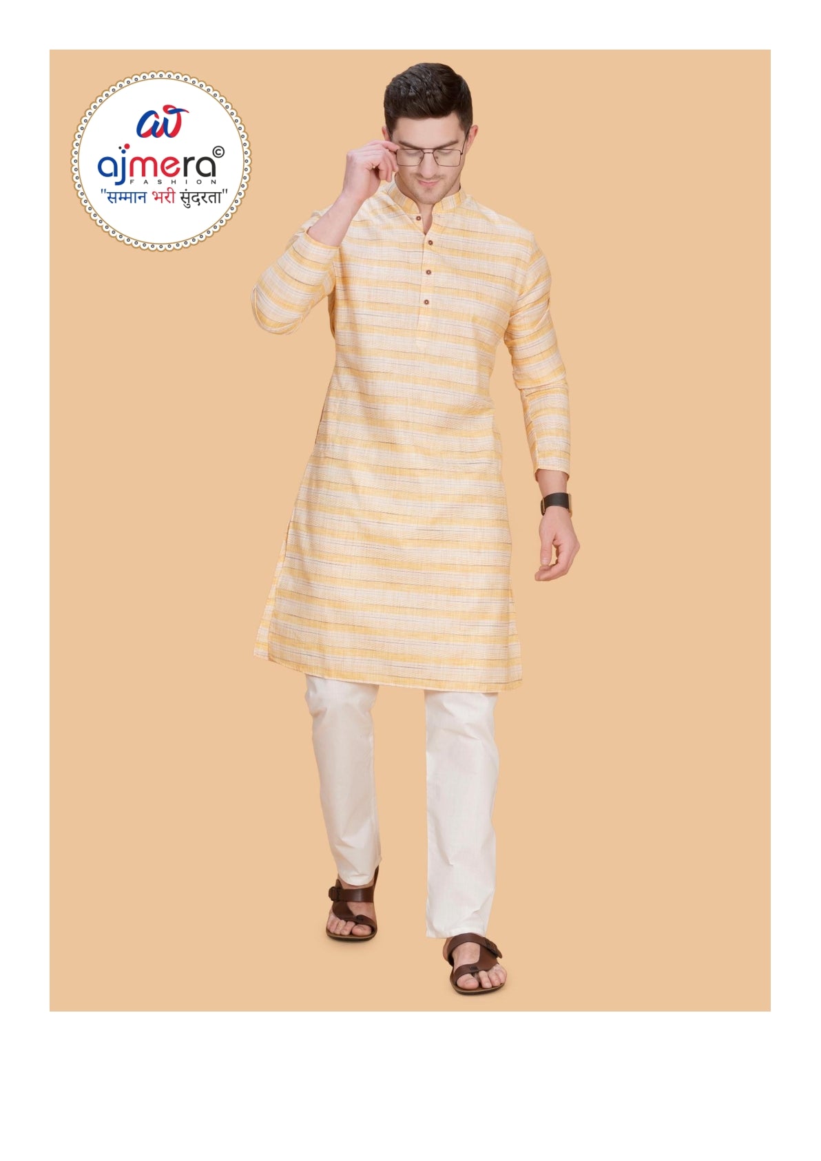 Premium Men's Kurta & Payjama for Wedding & Festive Wear | SNA-MKP12039