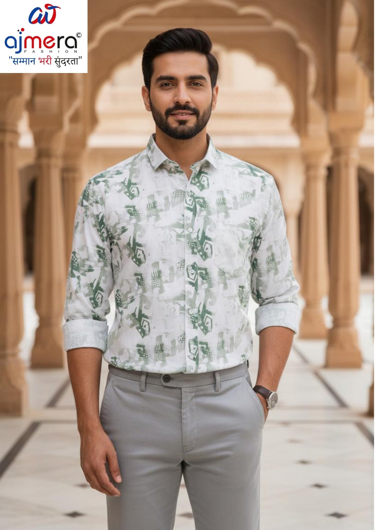 Mens Shirt Bulk Supplier for Boutiques | AGM-PRINT A-28