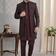 Premium Men's Indo Western for Wedding & Party Wear | SNA-MIN11625
