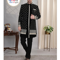Premium Men's Indo Western for Wedding & Party Wear | SNA-MIN11299