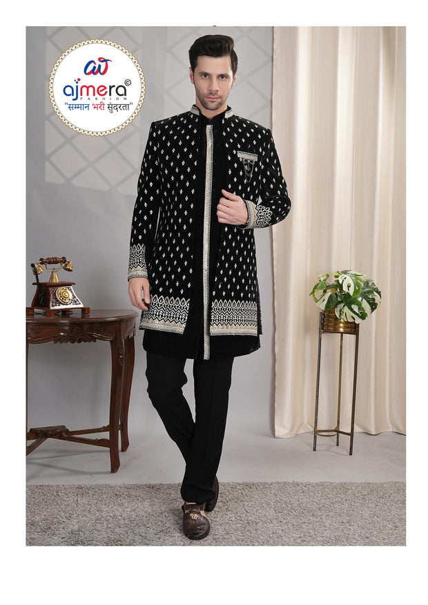 Premium Men's Indo Western for Wedding & Party Wear | SNA-MIN11299