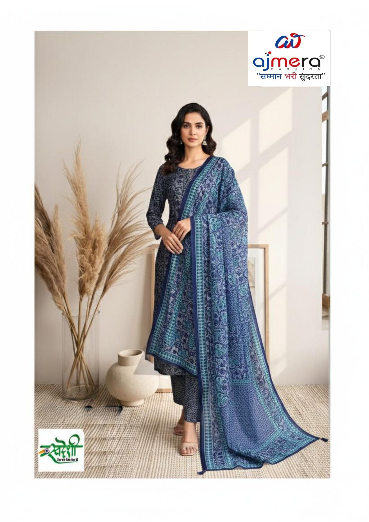 Designer Ethnic Kurti Pant Dupatta Set for Women | DKF-DG-533