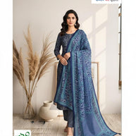 Designer Ethnic Kurti Pant Dupatta Set for Women | DKF-DG-533