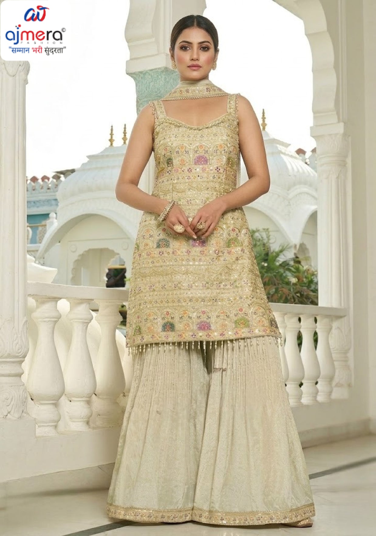 Designer Chinon Gown for Women | JNX-KIMAYA
