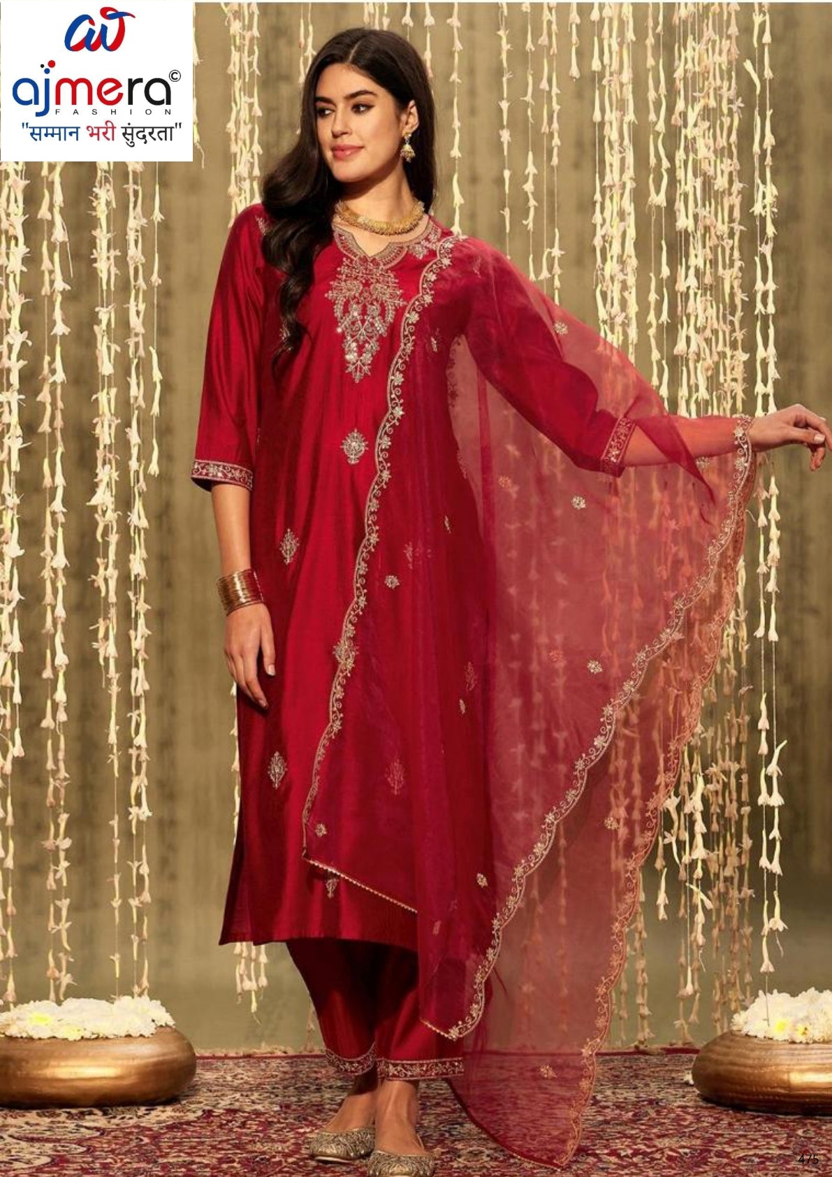 Designer Kurti Set for Women | ODNI-KH9RD9490