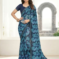 Contemporary Printed Saree with Blouse Piece for Premium Wear  | RDD-MANVI