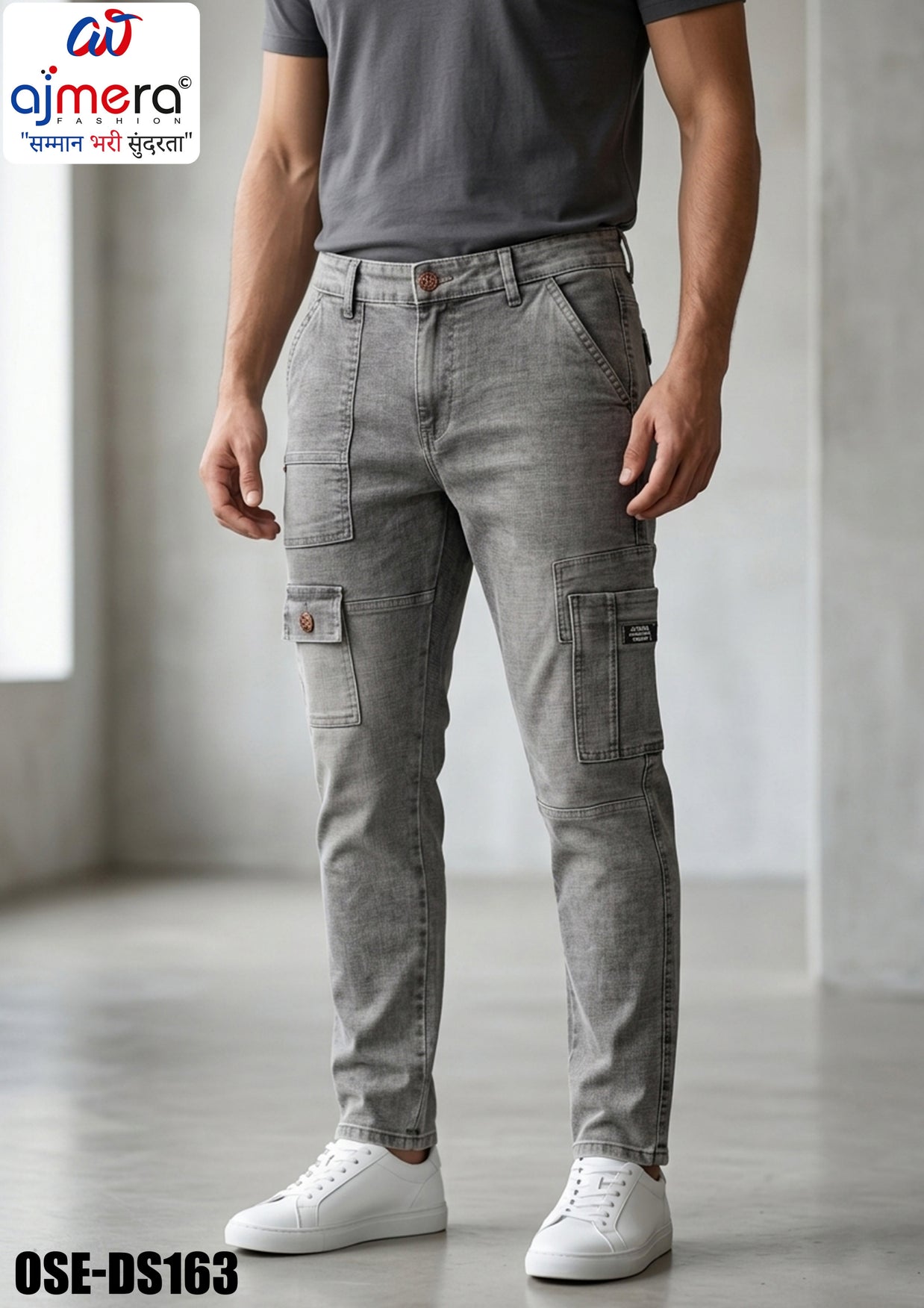 Premium Men's Denim Jeans for Casual & Everyday Wear | OSE-DS163