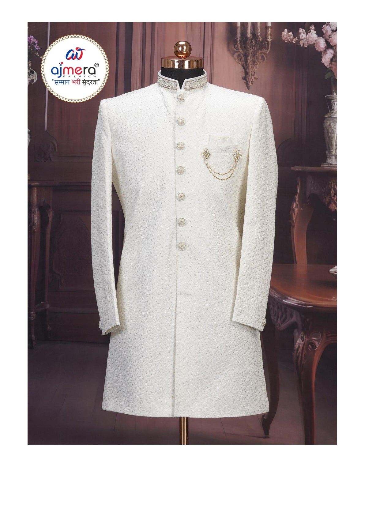 Premium Men's Indo Western for Wedding & Party Wear | SNA-MIN11613-1