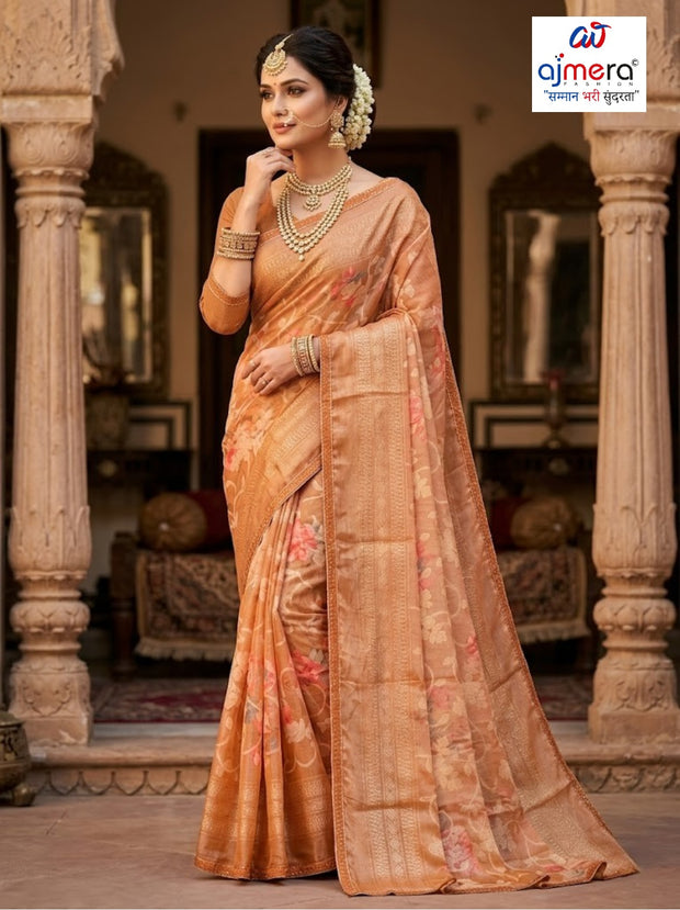 Contemporary Printed Saree with Blouse Piece for Premium Wear | TTS-HEENA VOL-30