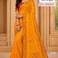 Matching Saree Wholesale with Blouse Piece for Premium Ethnic and Traditional Wear | RAL-CHIRAYU