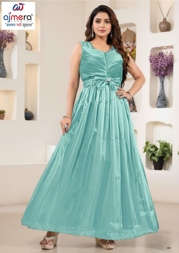 Elegant Designer Jimichu Party Wear Gown for Women | PSN-MANNAT-05