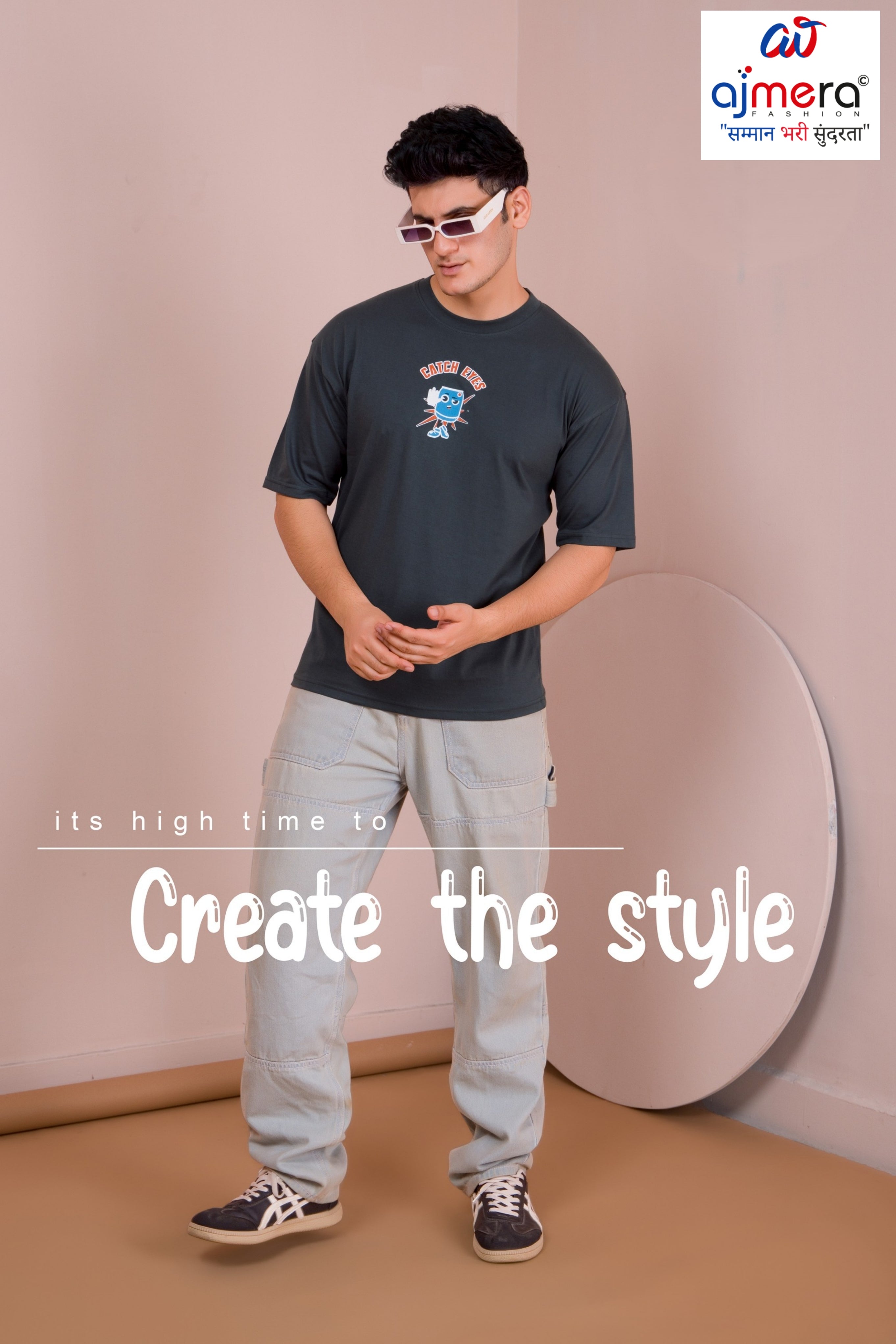 Mens T-Shirt Manufacturer India | BTM-RNHS-1006