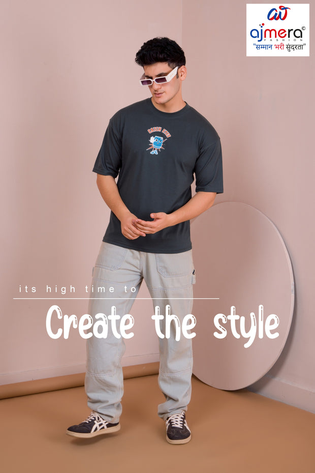 Mens T-Shirt Manufacturer India | BTM-RNHS-1006