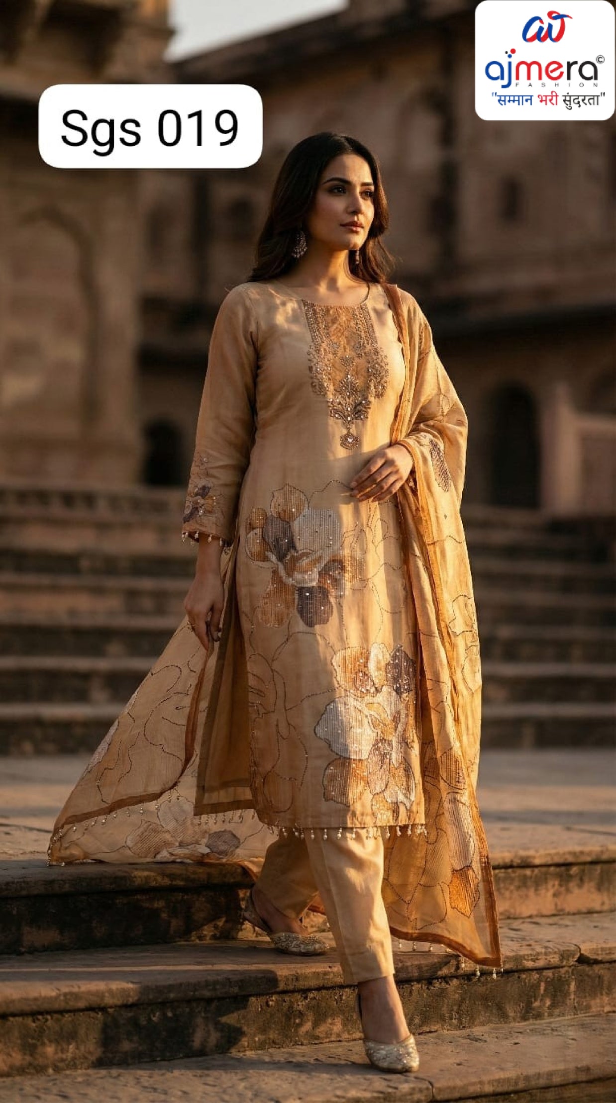 Designer Kurti Set for Women | SRJ-SGS-019