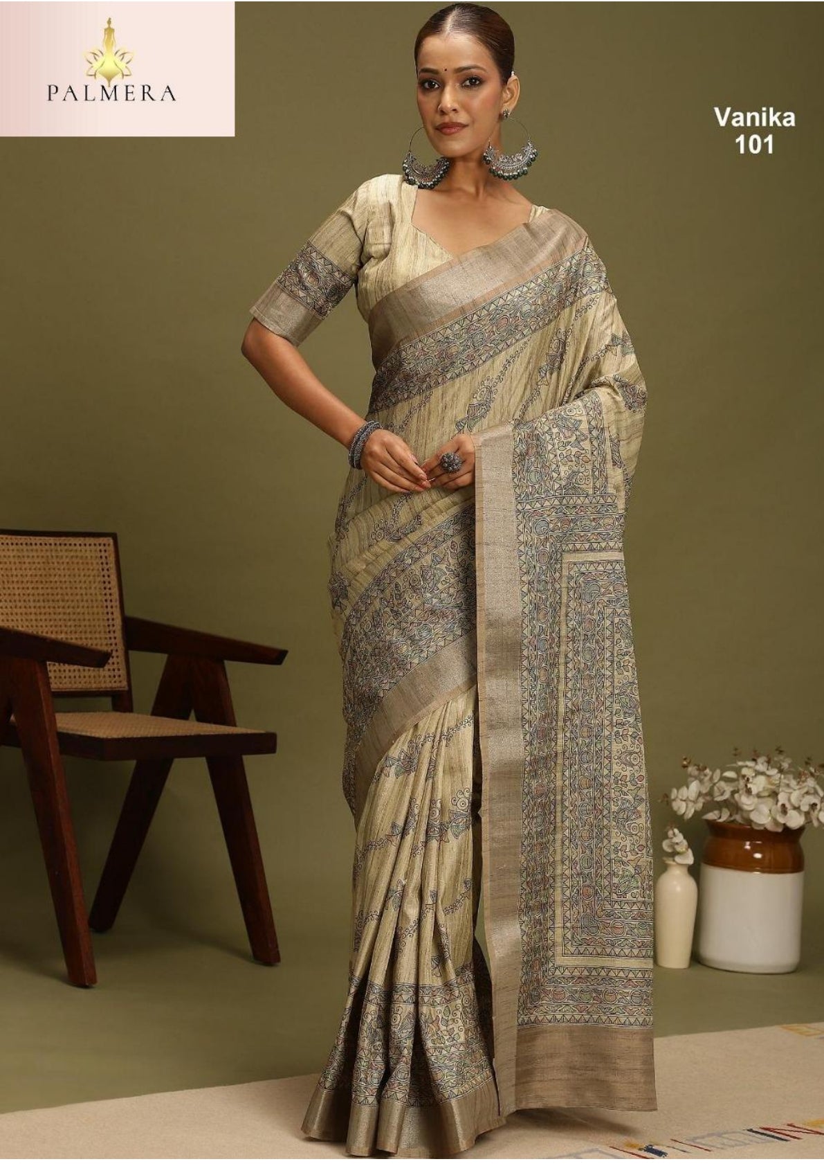 Palmera Saree Manufacturer and Palmera Saree Supplier | ALL-VANIKA VOL-01