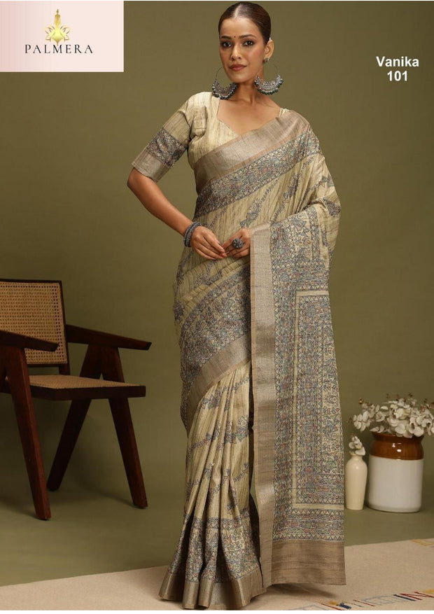 Palmera Saree Manufacturer and Palmera Saree Supplier | ALL-VANIKA VOL-01