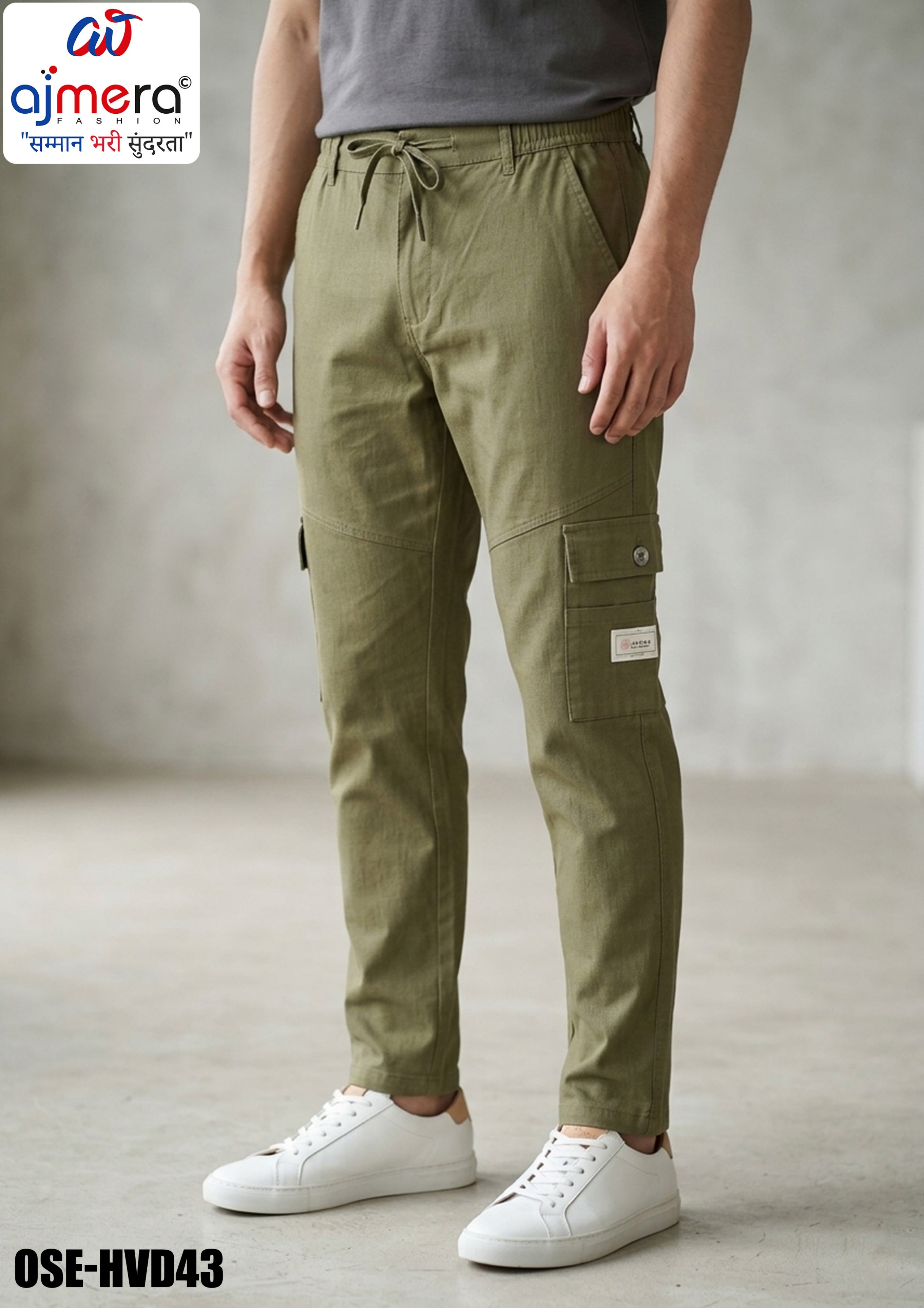Premium Men's Cargo Pant for Casual & Utility Wear | OSE-HVD43