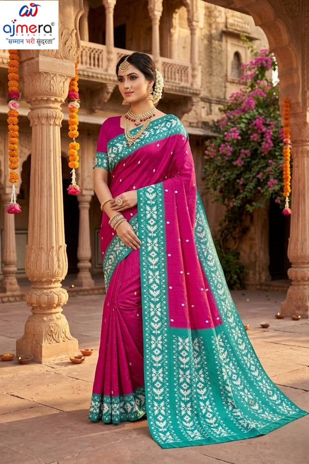 Classic Jacquard Silk Saree with Blouse Piece for Elegant Traditional Look | DOF-BEAGAUM BEAUTY-1