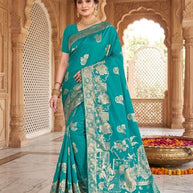 Modern Jacquard Silk Saree With Blouse Piece | TUL-HUMJOLI SILK VOL-25