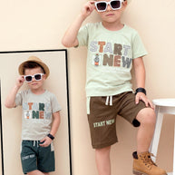 Wholesale Kids T-Shirt & Pant Set | RMC-1266-22X26