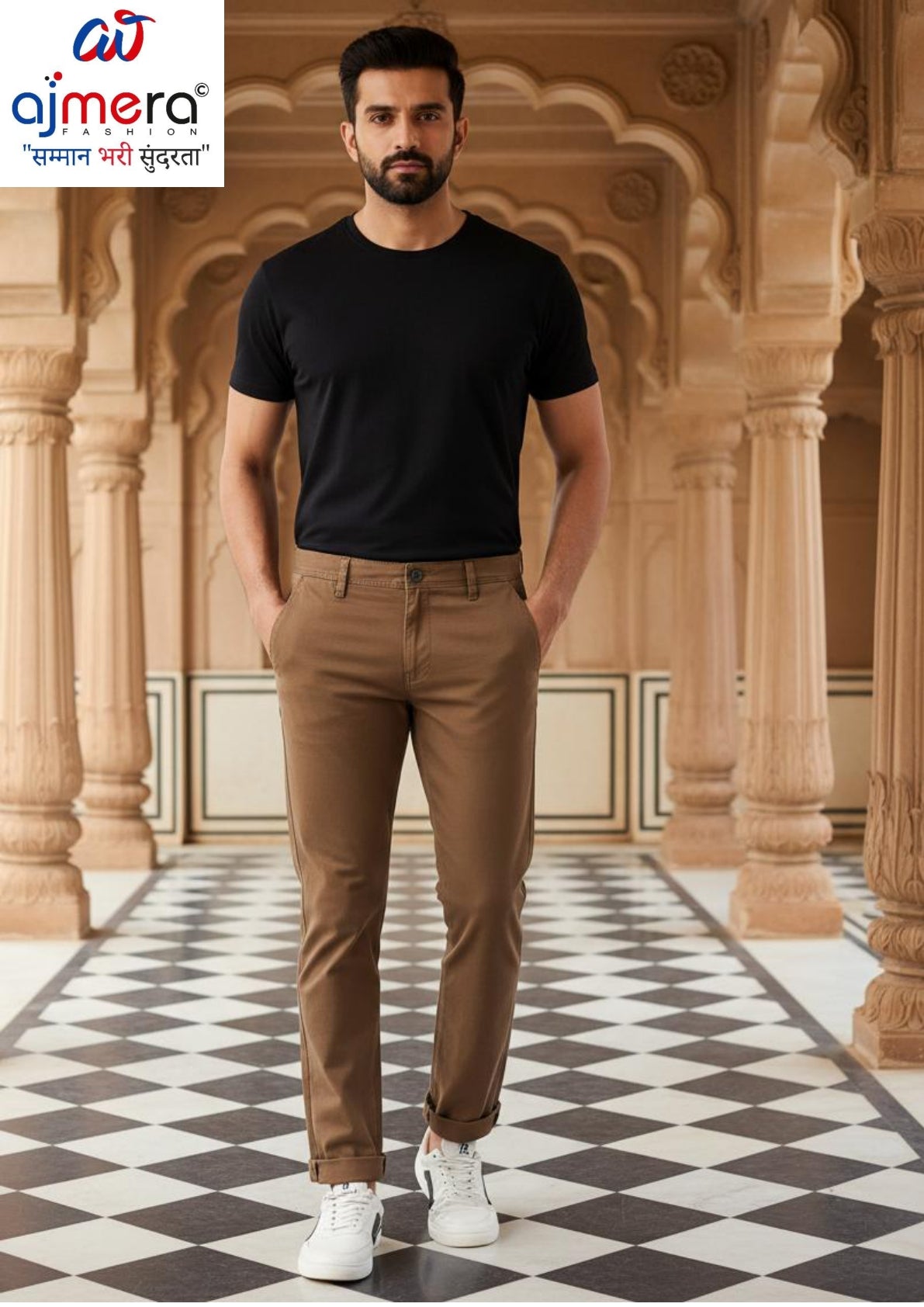 Mens Trousers Supplier India | JPSTRSLF001