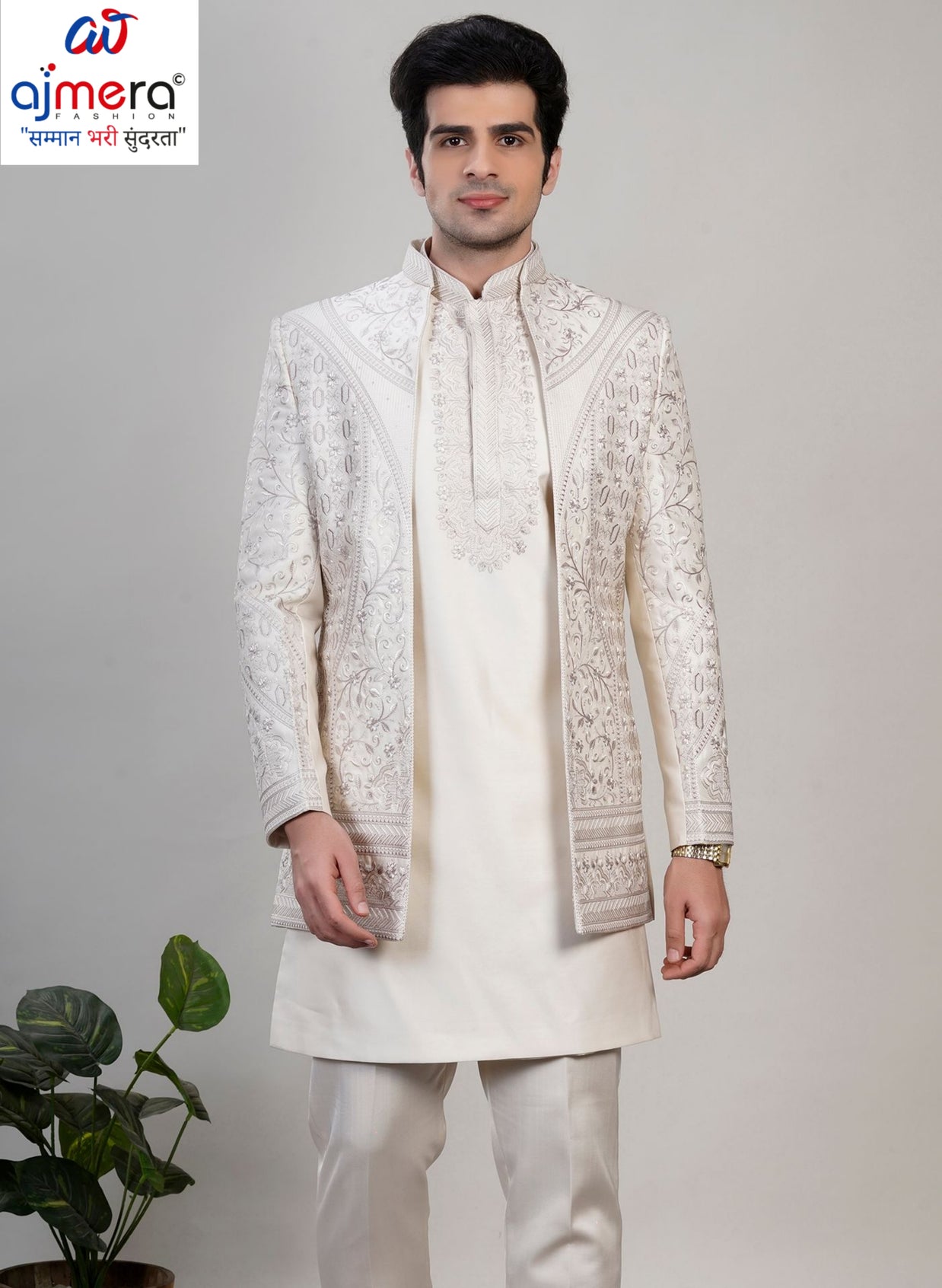 Premium Men's Indo Western for Wedding & Party Wear | SNA-MIN11746