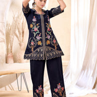 Designer Elegant Co-Ord Kurti Set for Women | VRA-8085