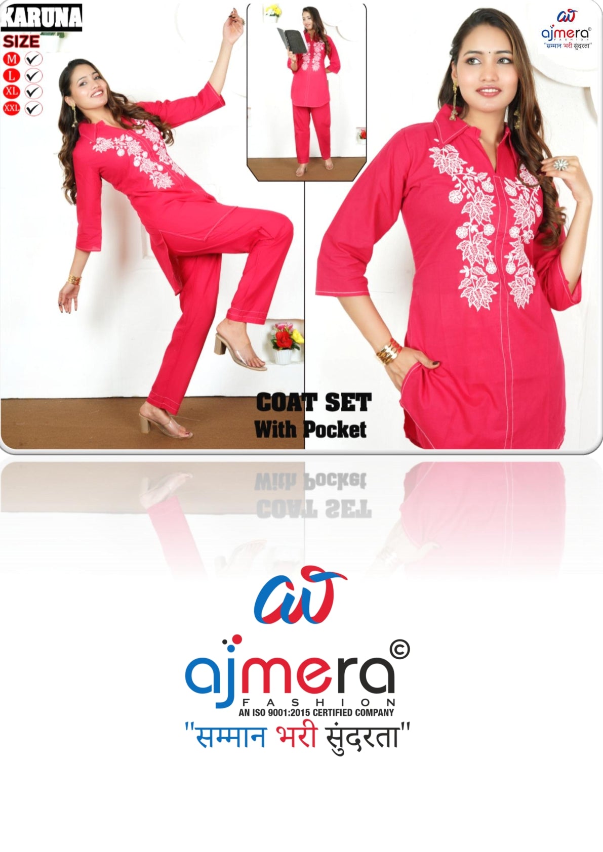 Designer Co-Ord Kurti Set for Women | BS-KARUNA