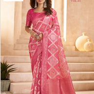 Beautiful Printed Saree with Blouse Piece for Cultural Celebrations | RMF-DEEPALI VOL-1