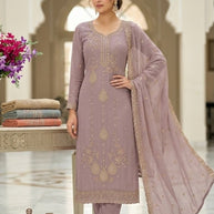 Premium Designer Semi-Stitched Suit Set | JPF-8116