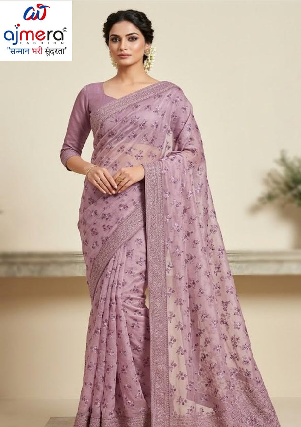 Fashionable Printed Saree with Blouse Piece for Festive Collection | RDD-ATLANTA