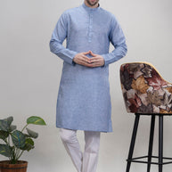 Premium Men's Kurta & Pajama for Wedding & Festive Wear | SNA-MKP12882