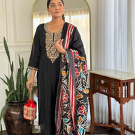 Designer Premium Ethnic Kurti Collection for Women | INDO-BB9KH395