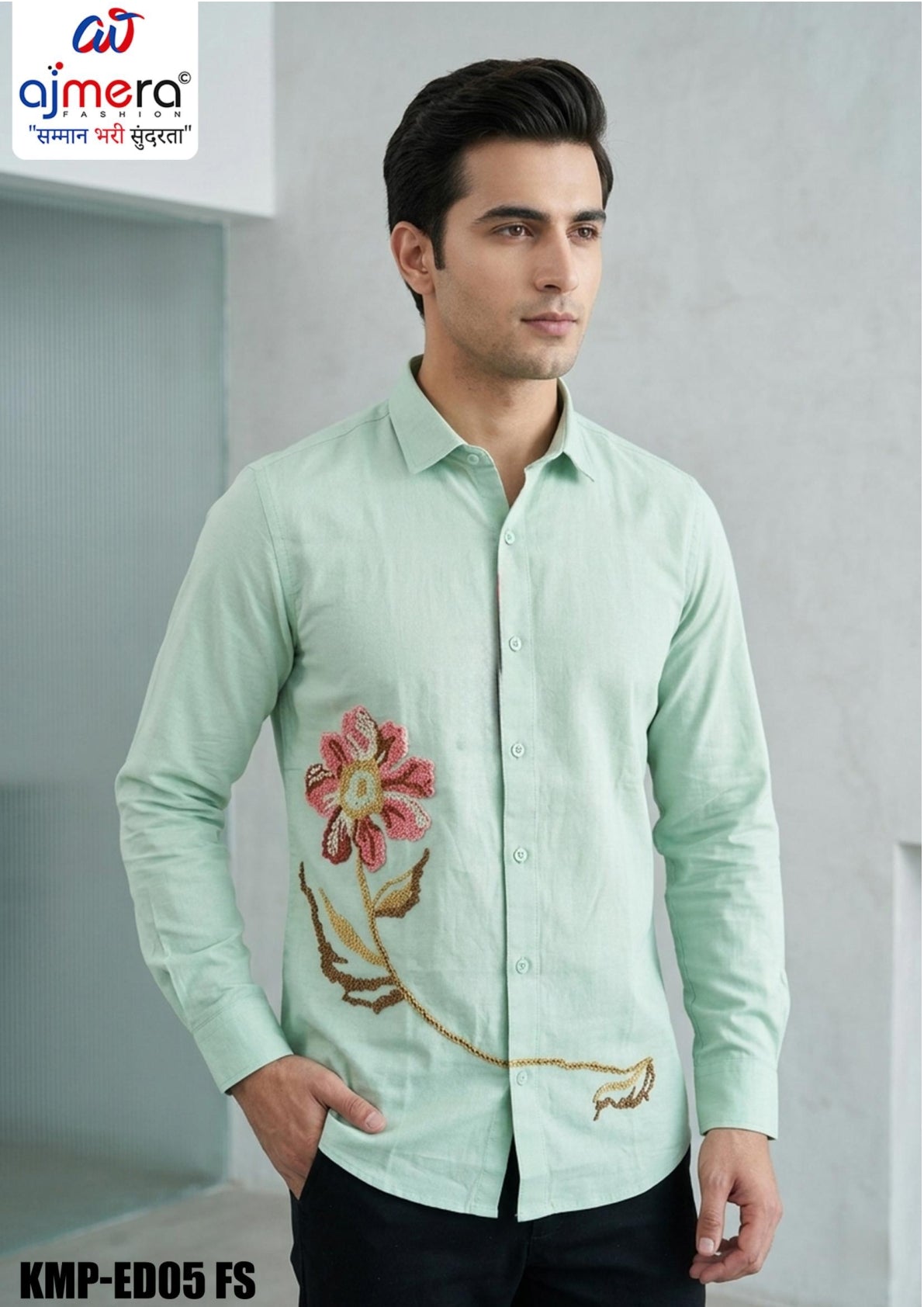 Mens Shirt Wholesale Manufacturer India | KMP-ED05 FS