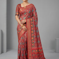 Majestic Elegance Jacquard Silk Saree With Blouse Piece | MDW-KUKU