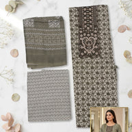 Premium Cotton Unstitched Suit Set | NCY-COTTON KARAMAT