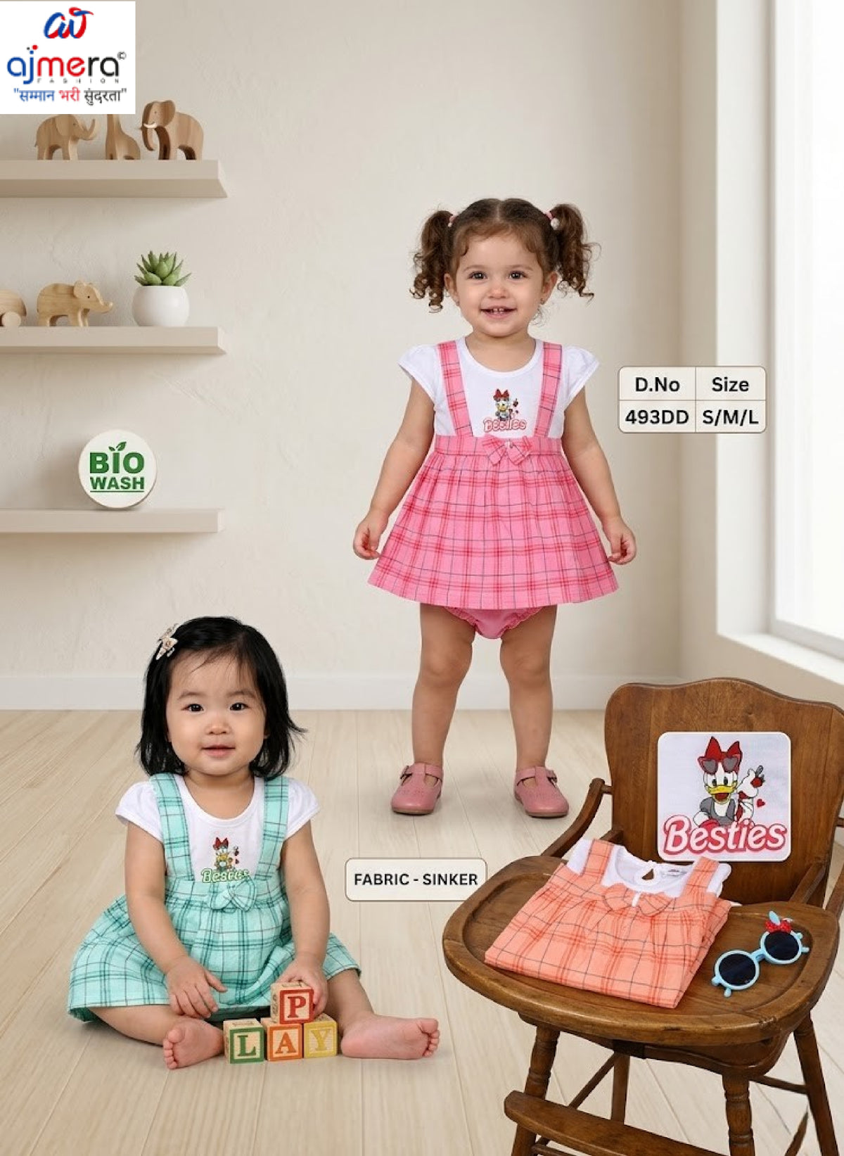 Wholesale Baby Jhabla Collection for Retailers | VCN-493D-1-M/L/XL