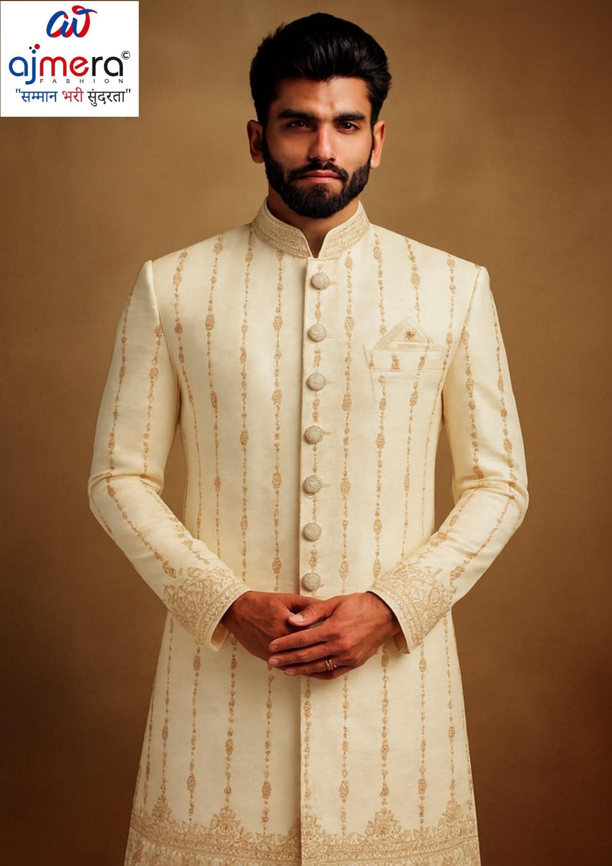 Mens Sherwani Wholesaler for Distributors | SNA-MSW11147