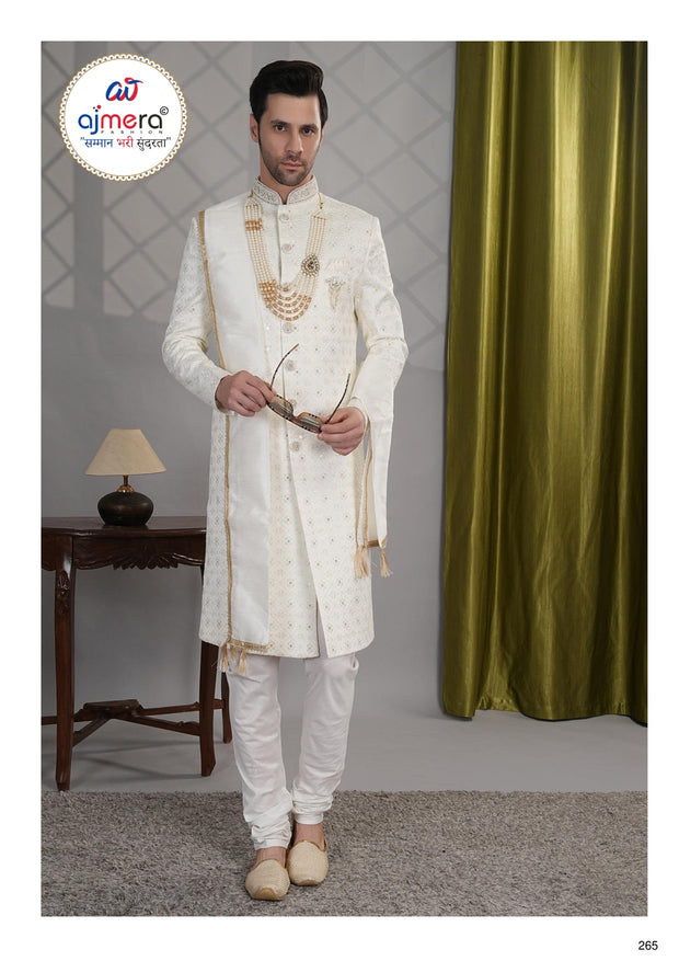 Mens Sherwani Supplier for Retailers | SNA-MSW11090