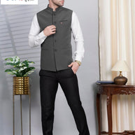 Designer Men's Waist Coat for Men | SNA-MWC11527