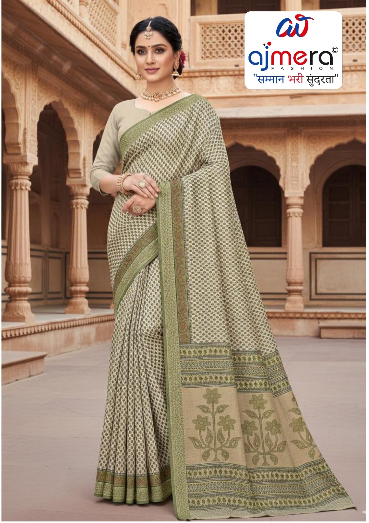Attractive Rapier Silk Matching Saree With Blouse Piece | ANT-SHILPA