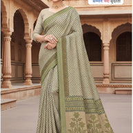 Attractive Rapier Silk Matching Saree With Blouse Piece | ANT-SHILPA