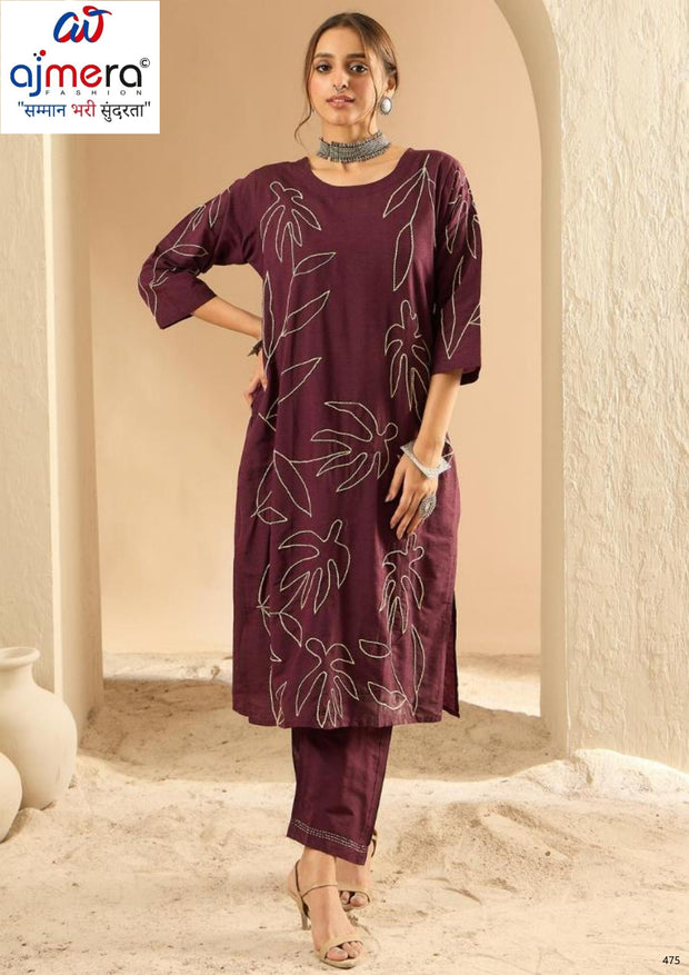 Designer Kurti Set for Women | Premium Kurti Wholesale Collection | ODNI-KS0WN6762