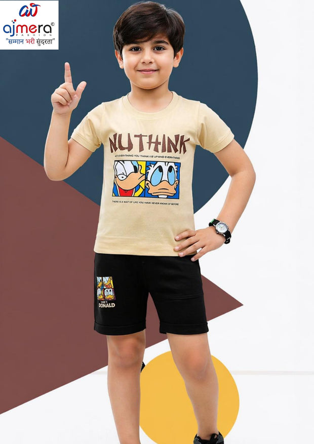 Wholesale Boys Everyday T-Shirt & Pant Set | SEM-1512