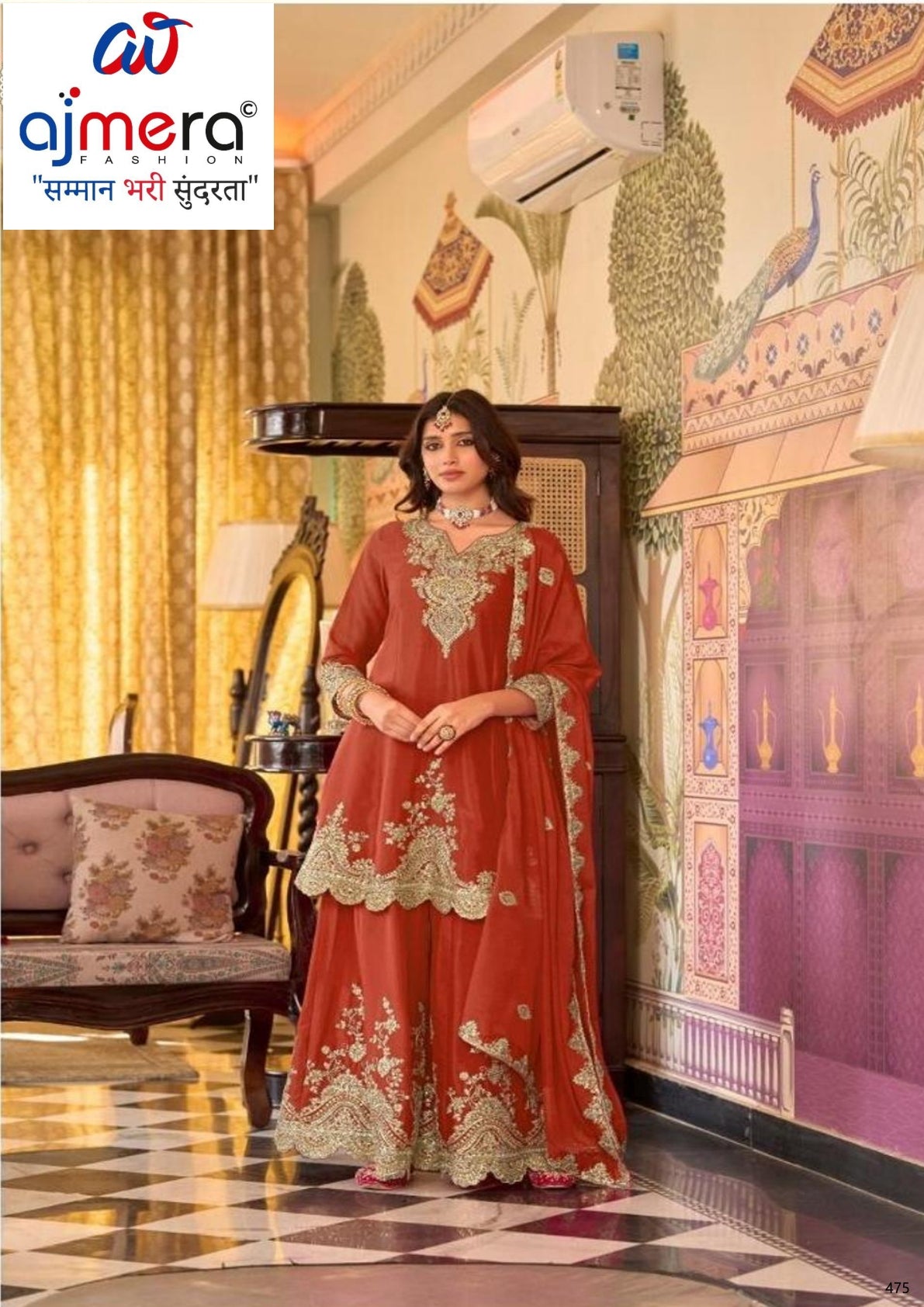 Designer Luxury Premium Kurti Collection for Women | INDO-ST9KH196