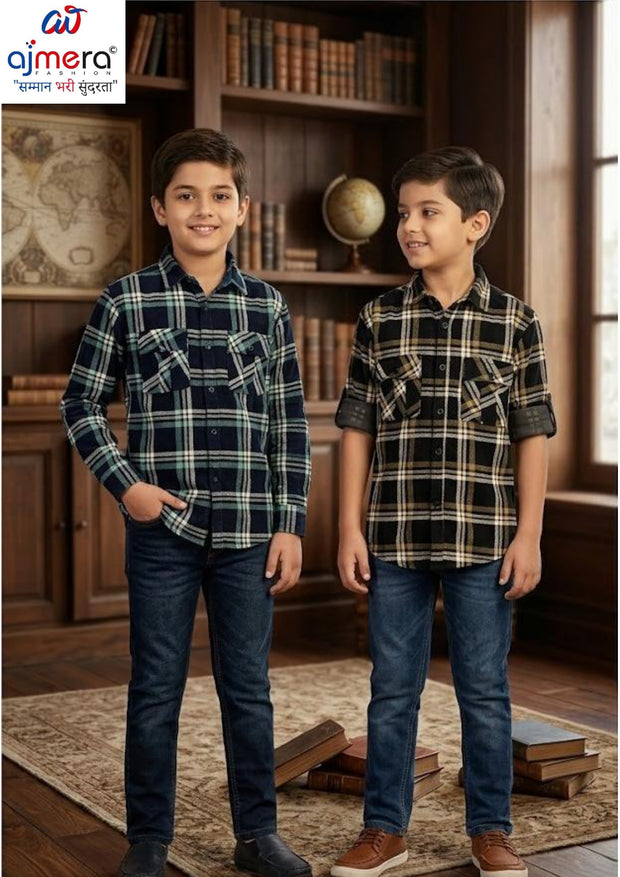 Wholesale Boys Imported Shirt Collection | VNA-N535