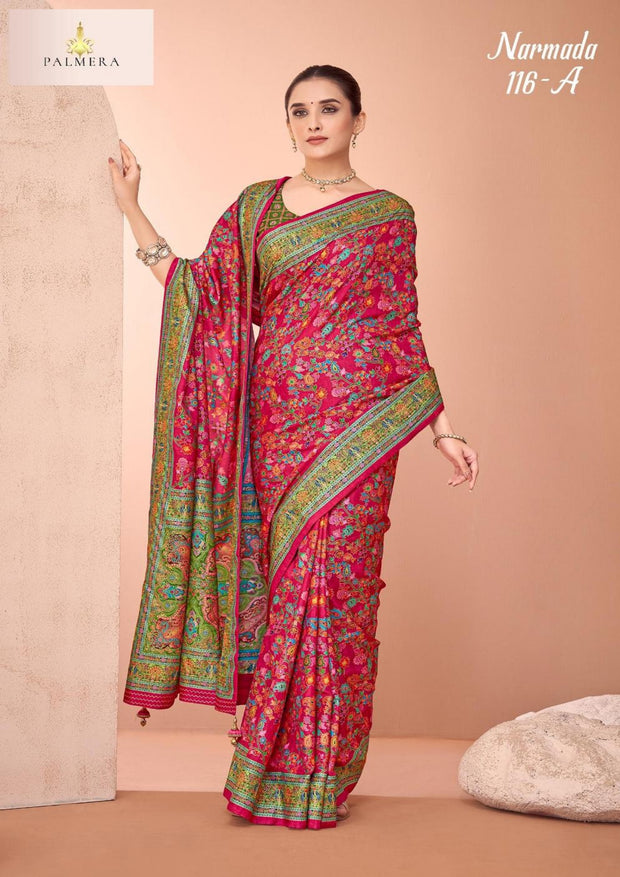 Palmera Saree Manufacturer and Palmera Saree Supplier | ALL-NARMADA-116